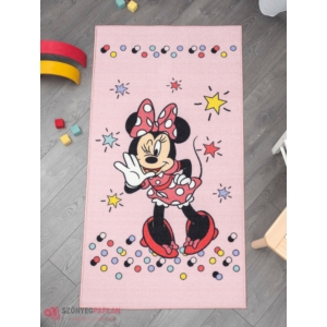 Disney Minnie egér mintás rózsaszín gyerekszőnyegek 