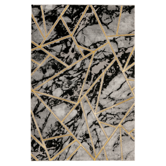 Marmaris 402 fekete mintás szőnyeg