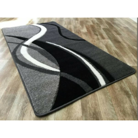 Modern F361Szürke szőnyeg