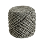 Kép 1/3 - MyPouf Royal 888 Barna kör alakú pouf ülőke