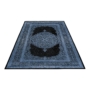 Kép 4/5 - myPalace 160 Zafir Kék és fekete mintás luxus szőnyeg