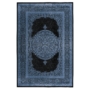 Kép 1/5 - myPalace 160 Zafir Kék és fekete mintás luxus szőnyeg