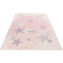 Kép 4/5 - MyStars 410 pink színű csillag mintás gyerekszőnyeg