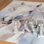 Kép 4/4 - MyTorino 237 csodás fehér színű lovacska mintás gyerekszőnyeg