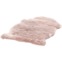 Kép 3/4 - mySamba 495 Púder Rózsaszín szörme forma szőnyeg