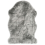 Kép 1/4 - mySamba 495 Ezüst színű forma szőrme szőnyeg
