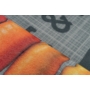 Kép 2/4 - Casa 201 szürke színű csili paprikás mintájú konyhai szőnyeg 60-180