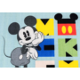 Kép 2/3 - Disney Mickyegér mintás színes gyerekszőnyegek 